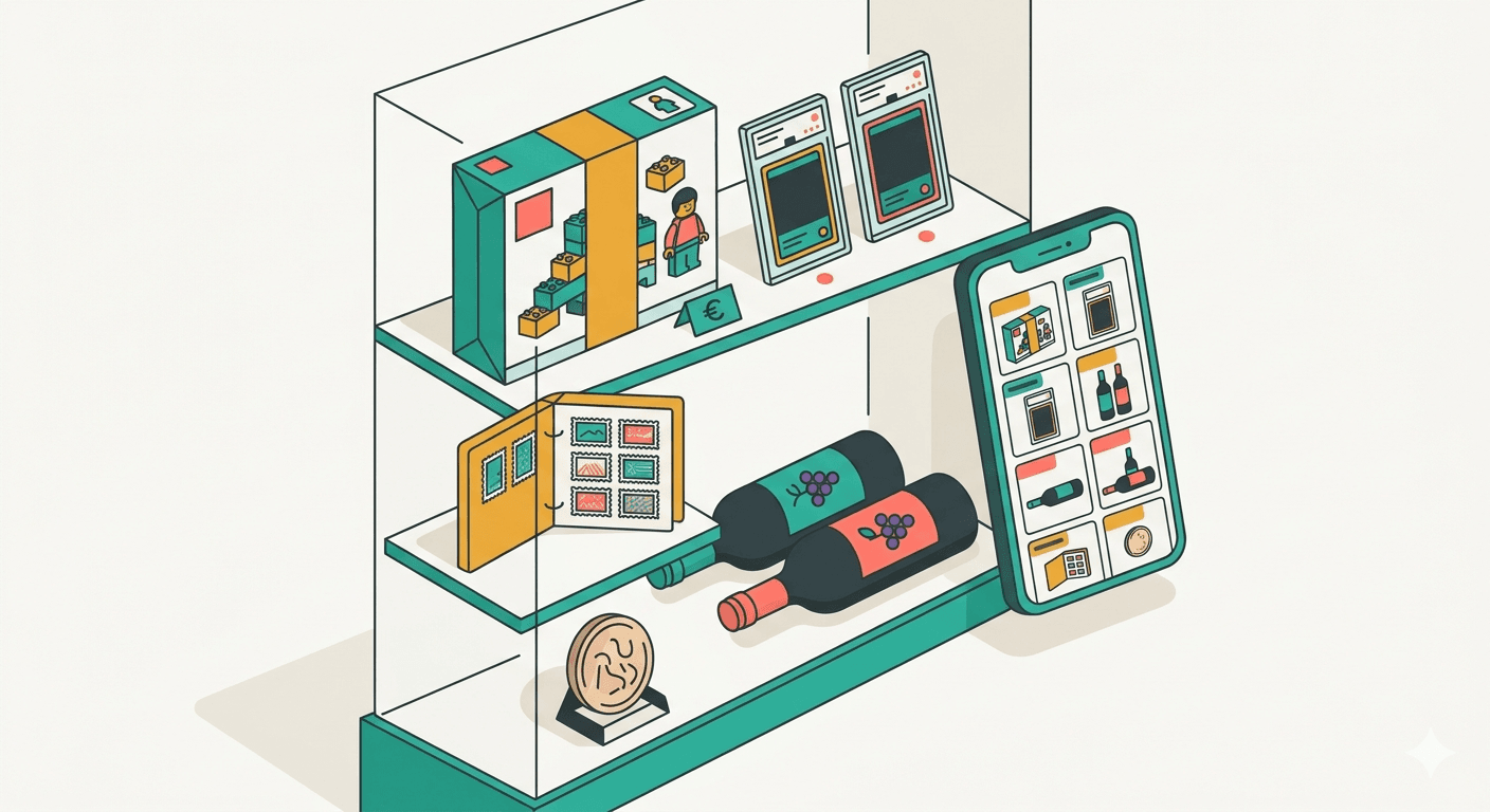 Sammlung versichern: LEGO, Pokemon-Karten, Wein, Briefmarken