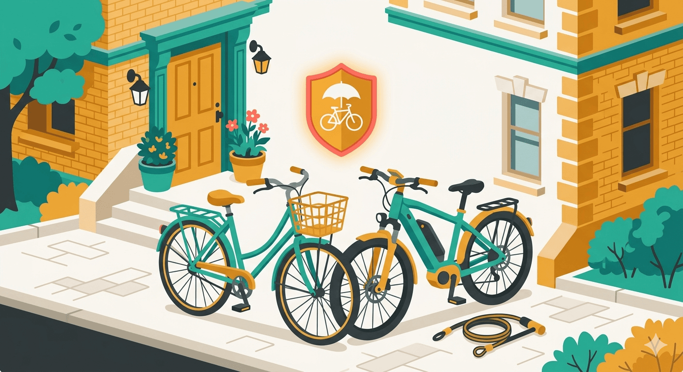 Fahrrad & E-Bike Hausratversicherung: Was ist versichert?