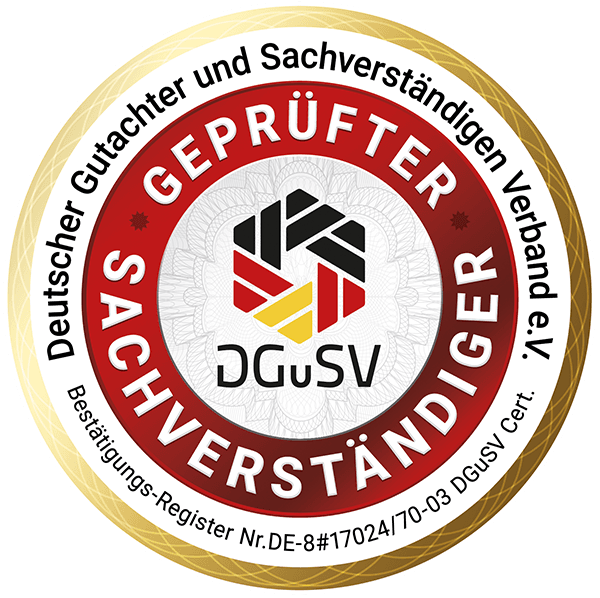 Geprüfter Sachverständiger - DGuSV