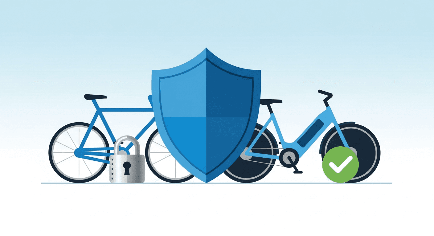 Fahrrad & E-Bike: Wann zahlt die Hausratversicherung?