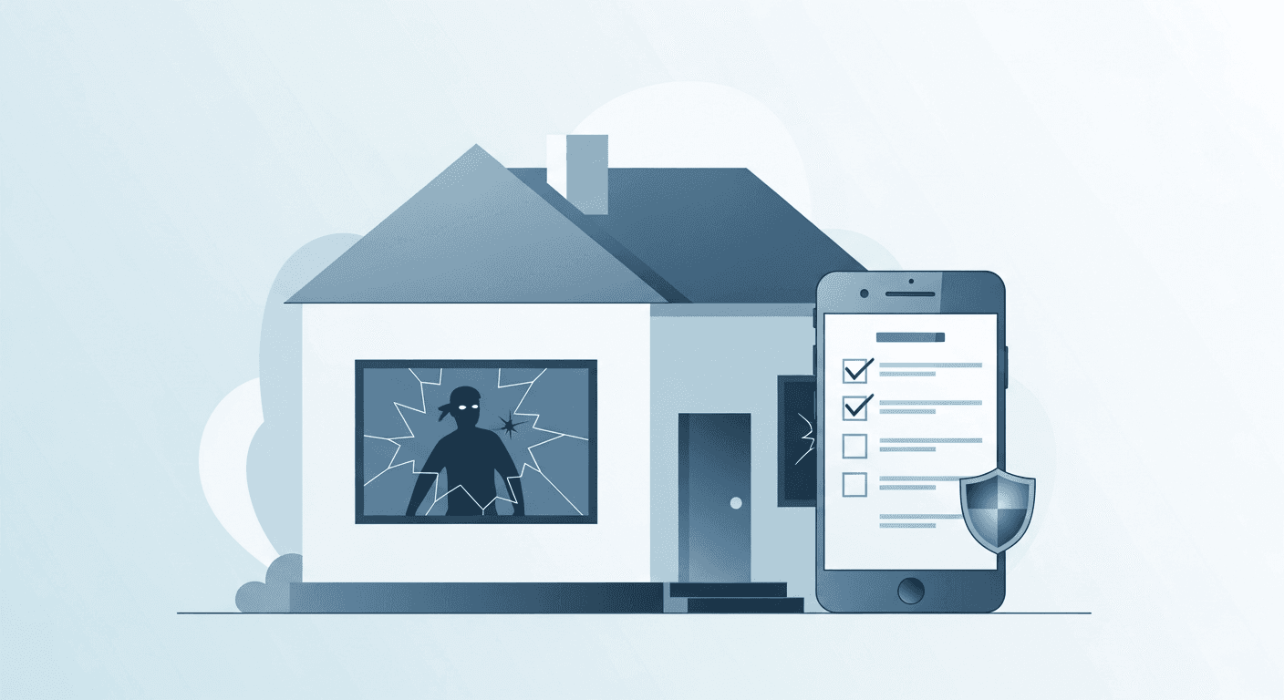 Fallbeispiel Einbruch: Chaos vs. Vorbereitung