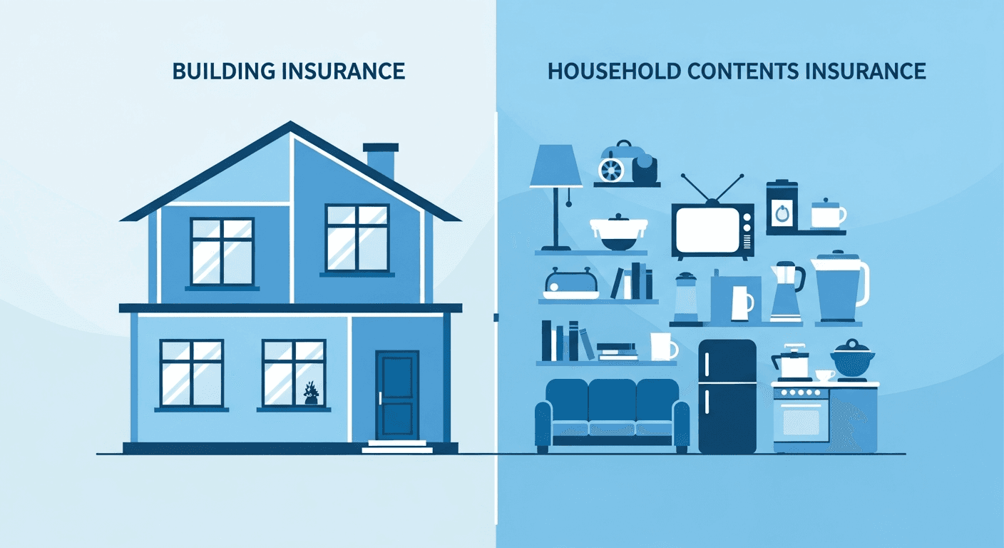 Hausrat oder Gebäude: Wer zahlt wann? (Der einfache Check)