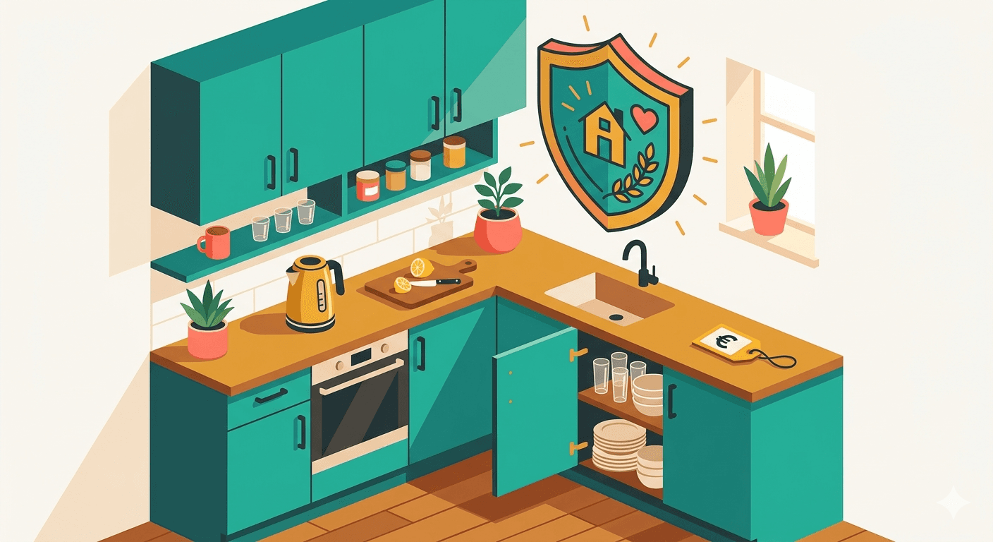 Einbauküche und Hausratversicherung: Was zahlt welche Versicherung?